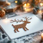 Dessins de Noël à imprimer posés sur une table, coloriages gratuits pour enfants et adultes
