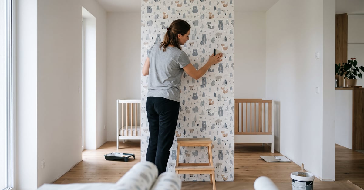Choisir un papier peint pour chambre bébé : ce qui change vraiment