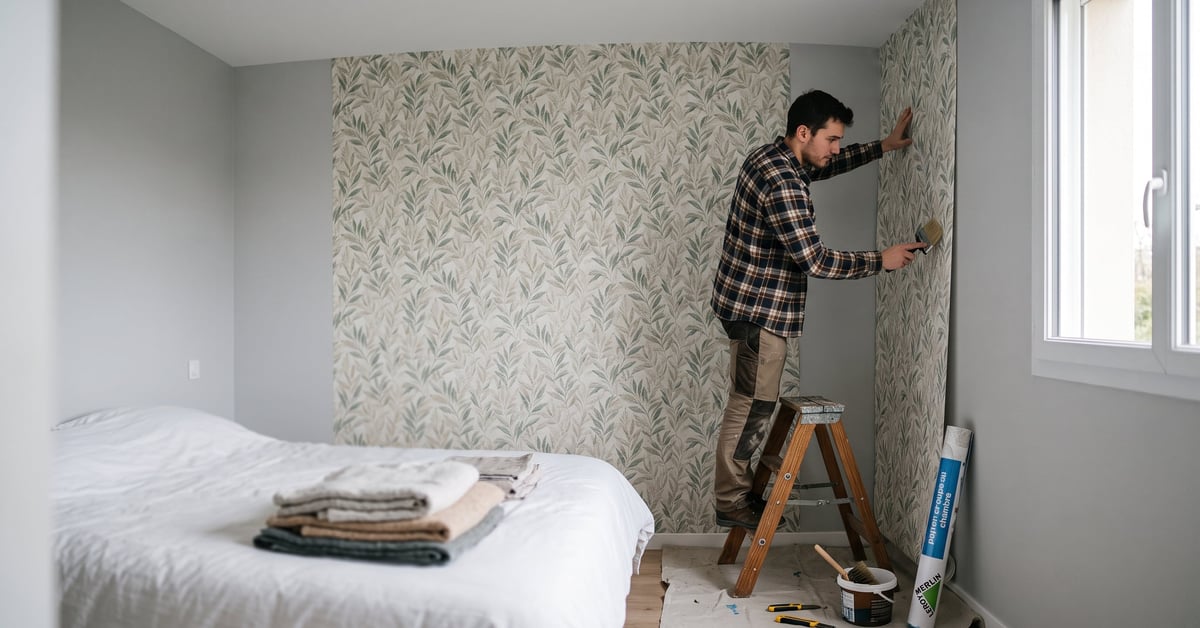 Papier peint chambre chez Leroy Merlin : quelle déco choisir ?
