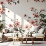 Papier peint fleuri : égayez vos murs avec des motifs floraux - Papier peint fleuri : décorez vos murs avec nos collections f
