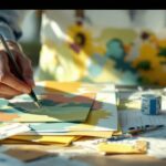Pose de papier peint intissé avec raccord – technique professionnelle étape par étape