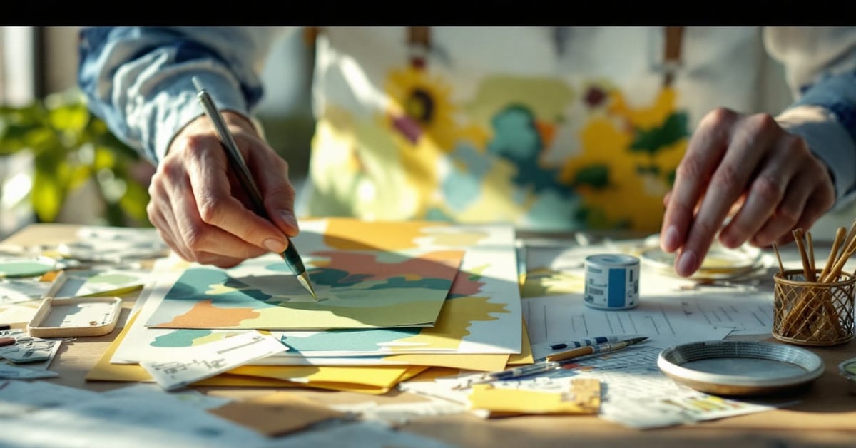 Pose de papier peint intissé avec raccord – technique professionnelle étape par étape