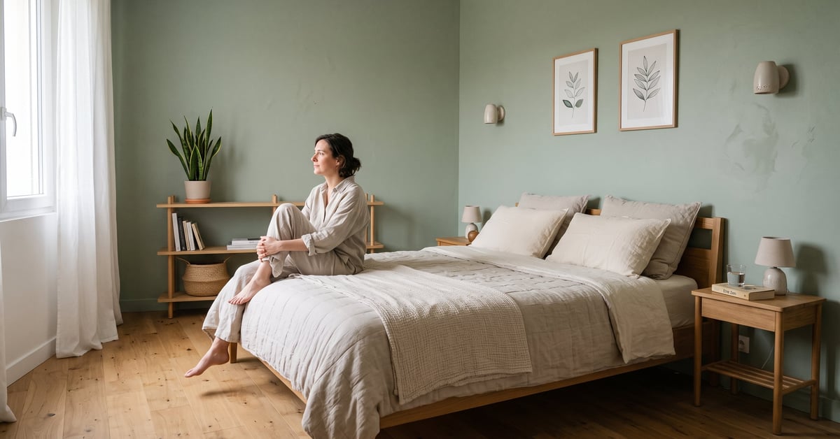 Quelle couleur choisir pour une chambre adulte zen ?