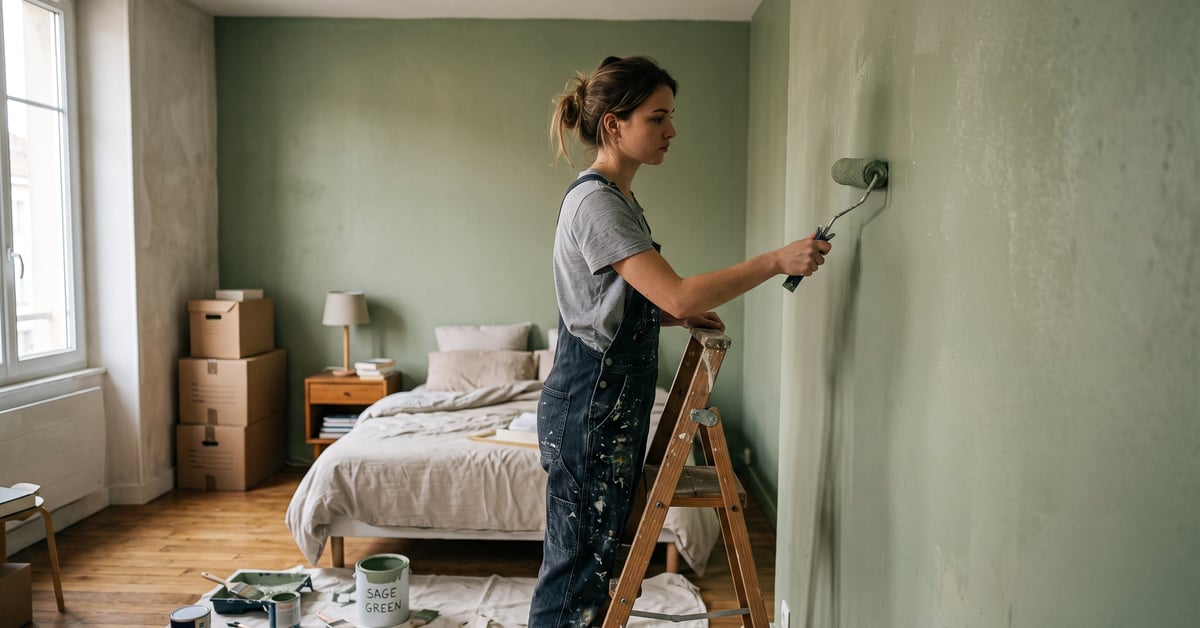 Quelle couleur de peinture choisir pour une chambre ?